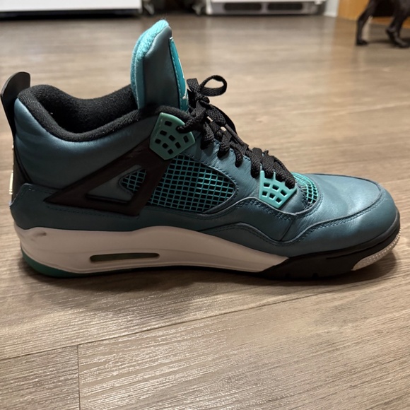 Air Jordan 4 Retro Teal Size 12 Nike - Picture 2 of 12